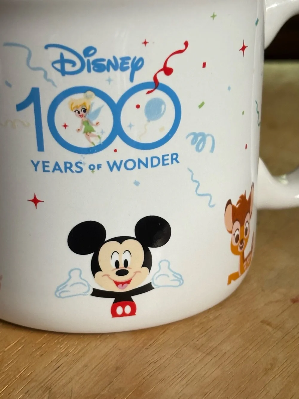 Disney Pixar 100 anniversary mug